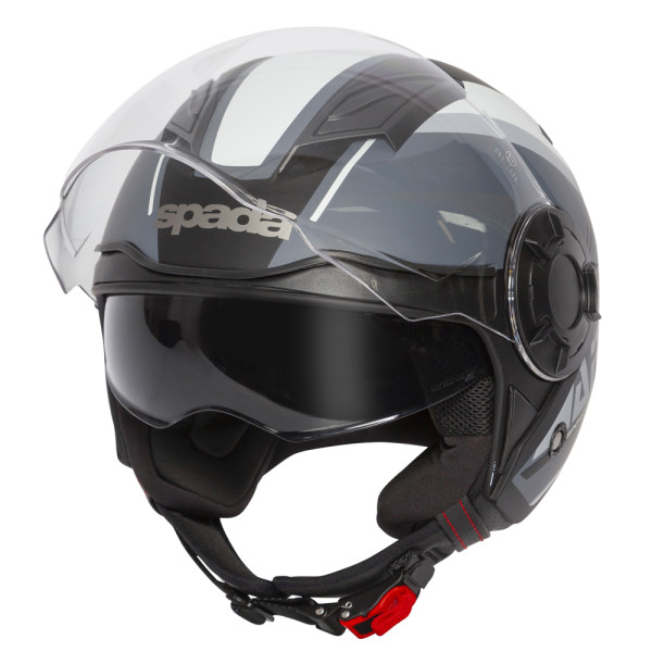 Spada Spada Helmet Lycan Strobe Black/White